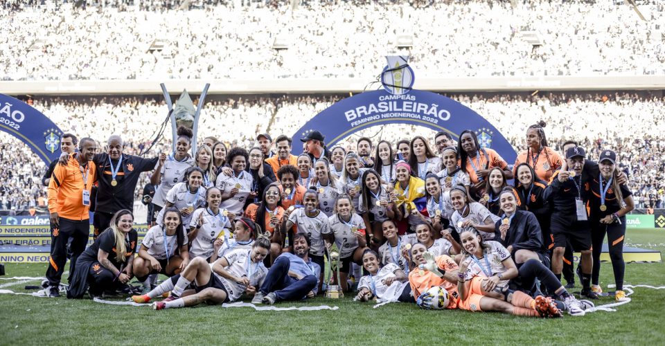 Corinthians conquistou as últimas três edições do Brasileirão Feminino. Foto: Cris Mattos/Staff Images Woman/CBF.