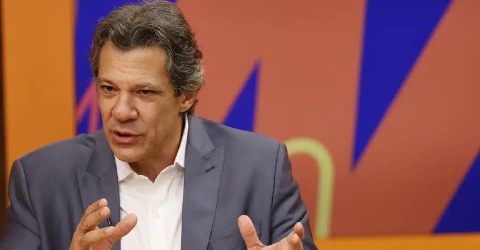 Ministro Fernando Haddad, em entrevista no Sem Censura; controle das contas dá resultado. Foto: Fernando Frazão/Agência Brasil