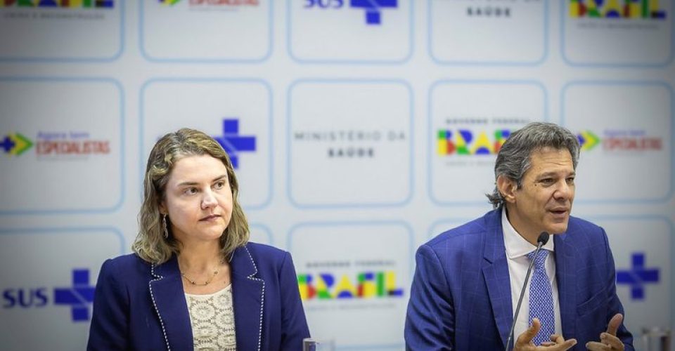 Anelize e Haddad: tributação para salvar vidas. Foto: Divulgação/PGFN