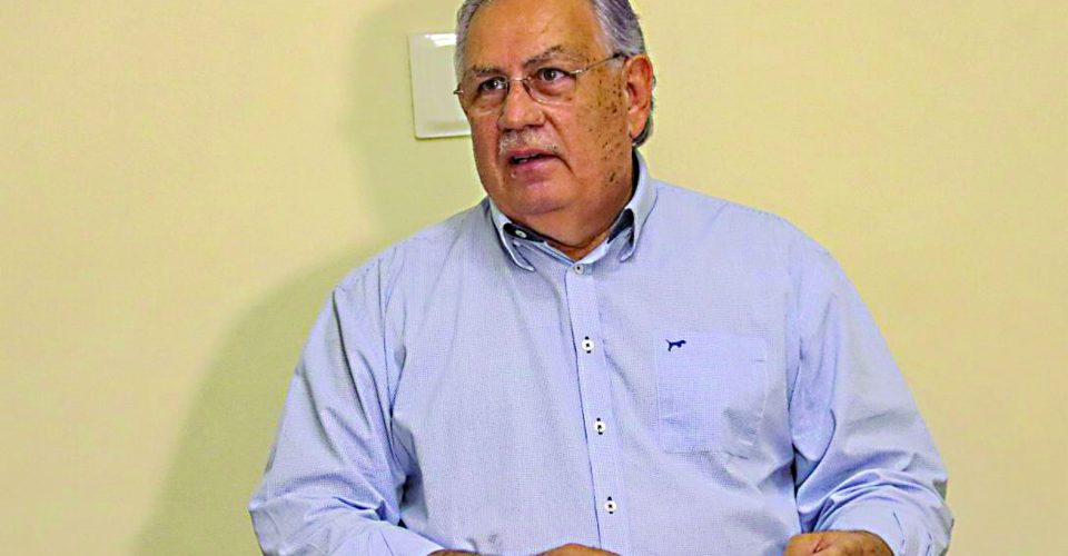 Presidente da
Federação de Futebol
de Mato Grosso do
Sul, Estevão Petrallás -Foto: Rodrigo Moreira/FFMS