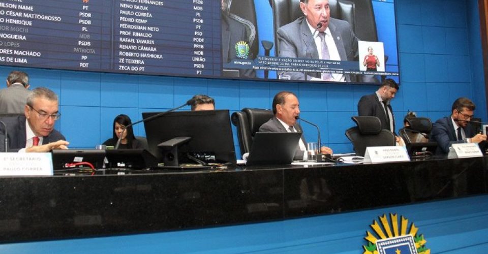 Projetos serão apreciados e votados na sessão ordinária que é realizada no plenário da Assembleia Legislativa a partir das 9h.|Foto: Luciana Nassar/ALEMS