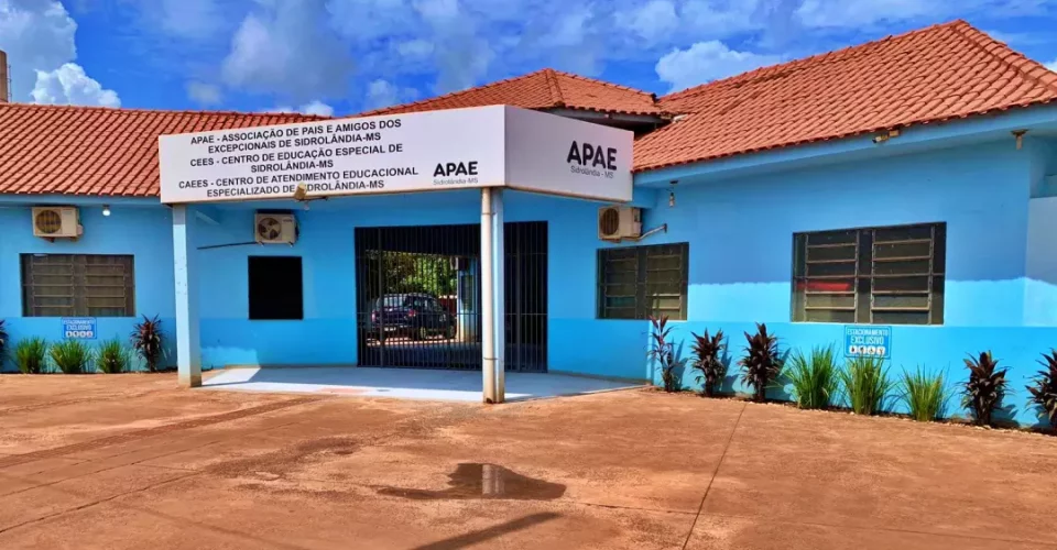 Apae de SIdrolândia - Foto: reprodução