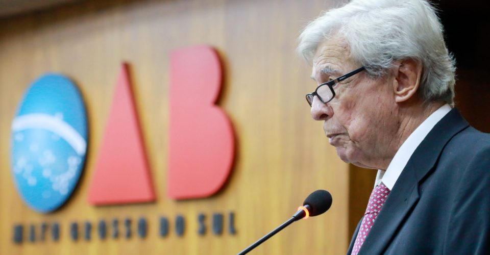 Augusto José Corrêa da Costa - Foto: reprodução/OAB/MS