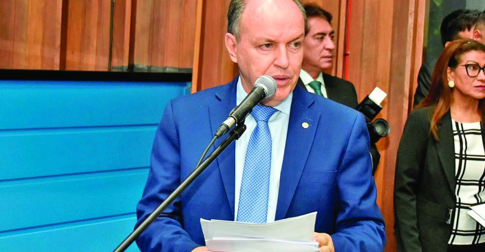 Deputado Junior Mochi (MDB) encaminhou relatório para Mesa Diretora da Alems - Foto: Divulgação