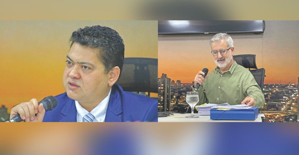 Rodrigo 
Koei Marques Inoye e José Corsine - Foto: Roberta Martins