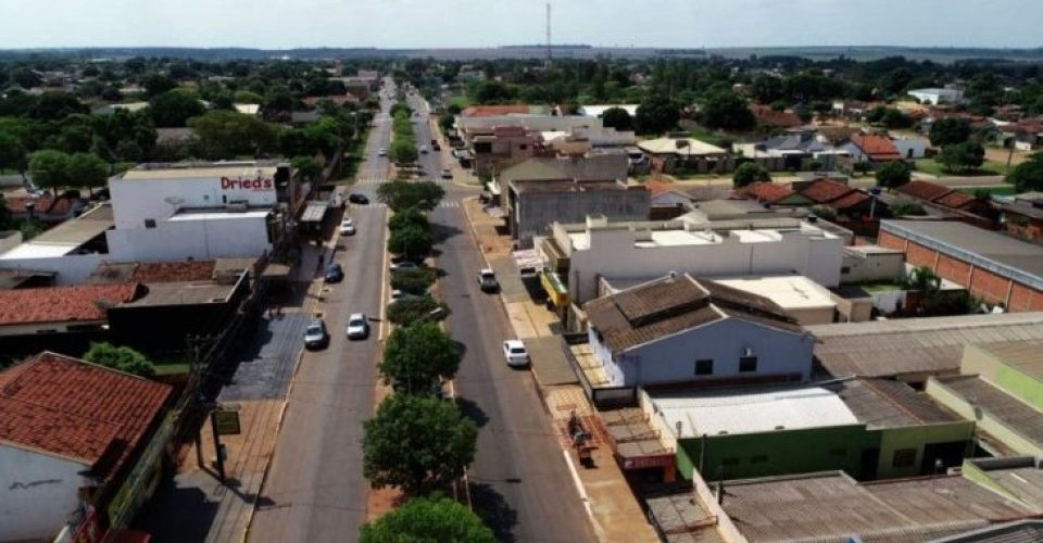 Cidade de Caarapó vista por cima - Foto: Portal MS/Divulgação