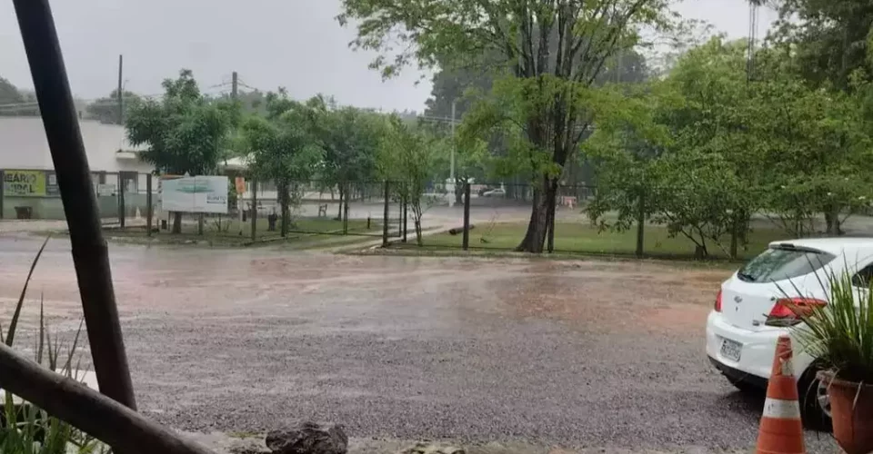 Chuva em Bonito - Foto: reprodução/redes sociais