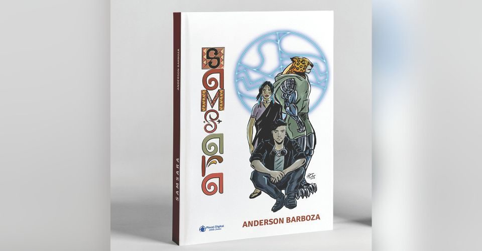 Obra do artista e roteirista Anderson Barboza já está disponível para venda em uma  banca no centro de Campo Grande - Foto: Reprodução