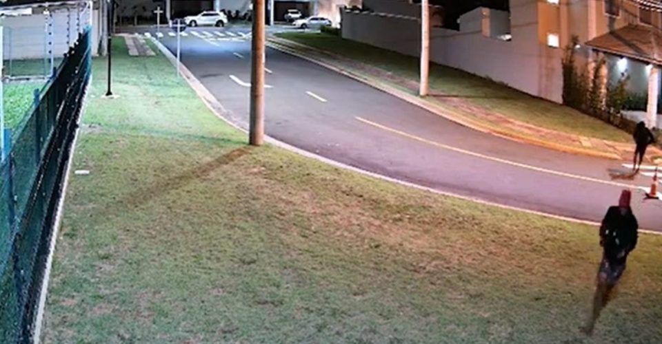 Foto: Imagens de câmeras de segurança/divulgação