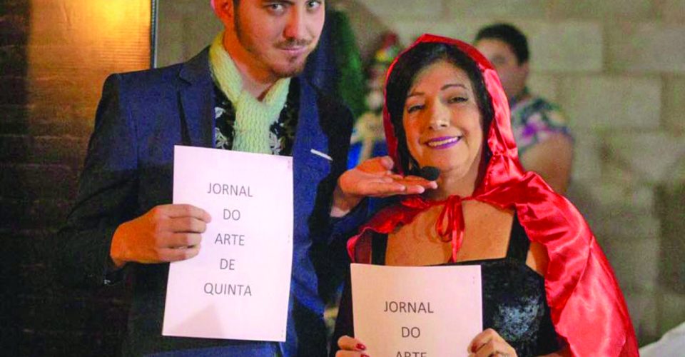 Daniel Smidt e Beth Terras foram parceiros nos palcos por longa data até a morte do artista em agosto de 2024 - Foto: Daniel Smidt/Arquivo pessoal