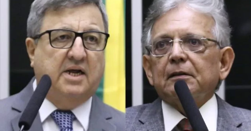 Deputados do União Brasil Danilo Forte (CE) e Pauderney Avelino (AM) -Foto:  Kayo Magalhães/Câmara dos Deputados