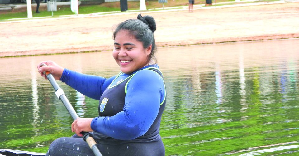 Débora Benevides em etapa da Copa Brasil, no mês de abril  - Foto: Valtemir Nogueira/CBCa