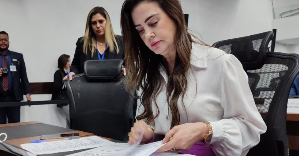 Presidente da Escola do Legislativo, deputada Mara Caseiro, disse que banca avaliadora já está analisando as redações.| Foto: Luciana Nassar / Arquivo ALEMS