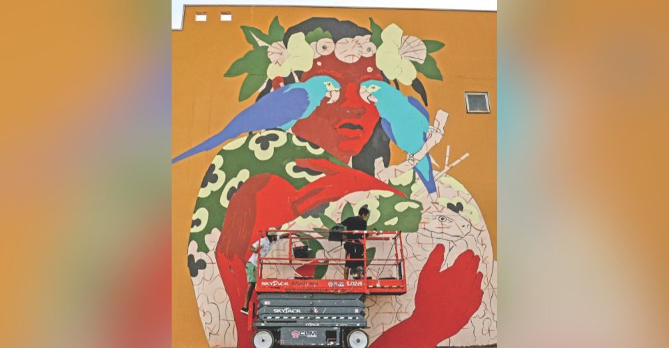 O Projeto Galeria a Céu Aberto tem o compromisso de tornar os espaços acolhedores  - Foto: Raique Moura/Divulgação