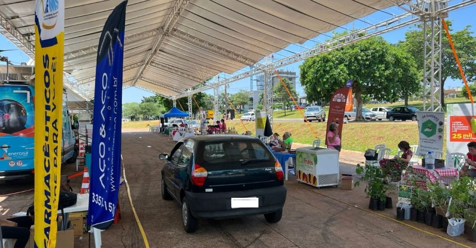 Ações em Drive Thru ressaltam sustentabilidade