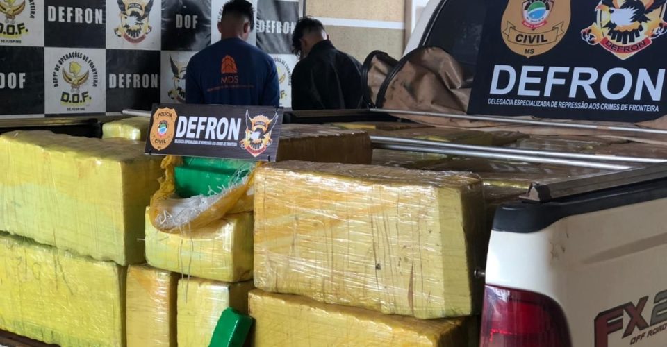 Operação Fronteiras e Divisas Integradas I já tiraram de circulação mais de 10 toneladas de drogas