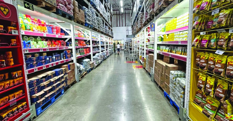 Corredor de
supermercado em
Campo Grande - Foto: Roberta Martins