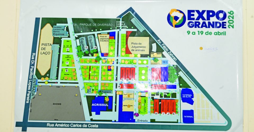 Foto: A feira agropecuária é considerada uma da maiores e começa na próxima semana - FOTO: NILSON FIGUEIREDO