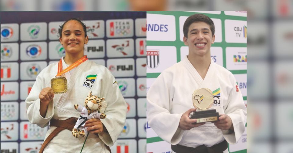 Mariana Giachini foi ouro em Pan-Americano e André Dodero foi destaque em seletiva nacional - Foto: arquivo pessoal