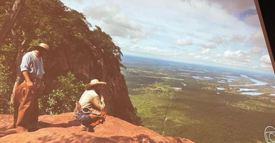 Exibição remake pantanal - instagram Riedel