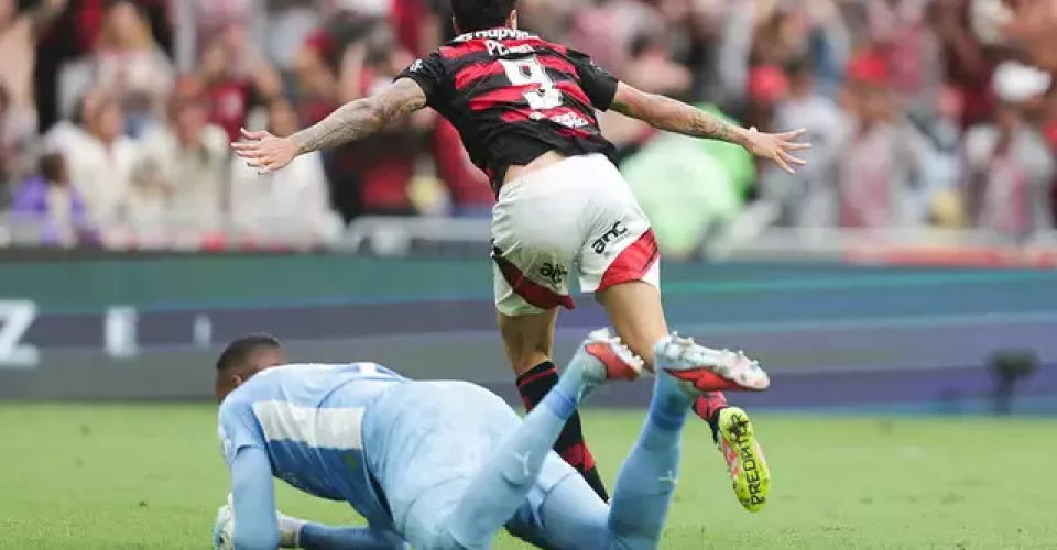 Flamengo e Palmeiras -  Foto: Gilvan de Souza/Flamengo