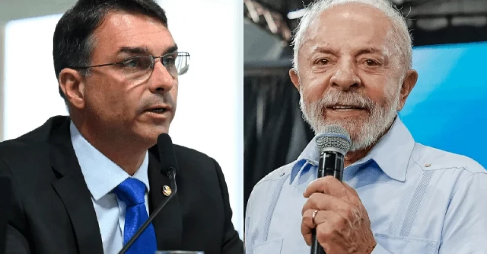 Flávio Bolsonaro (PL-RJ) e Lula (PT) - Fotos: Divulgação/Andressa Anholete/Agência Senado e Divulgação/Ricardo Stuckert/PR