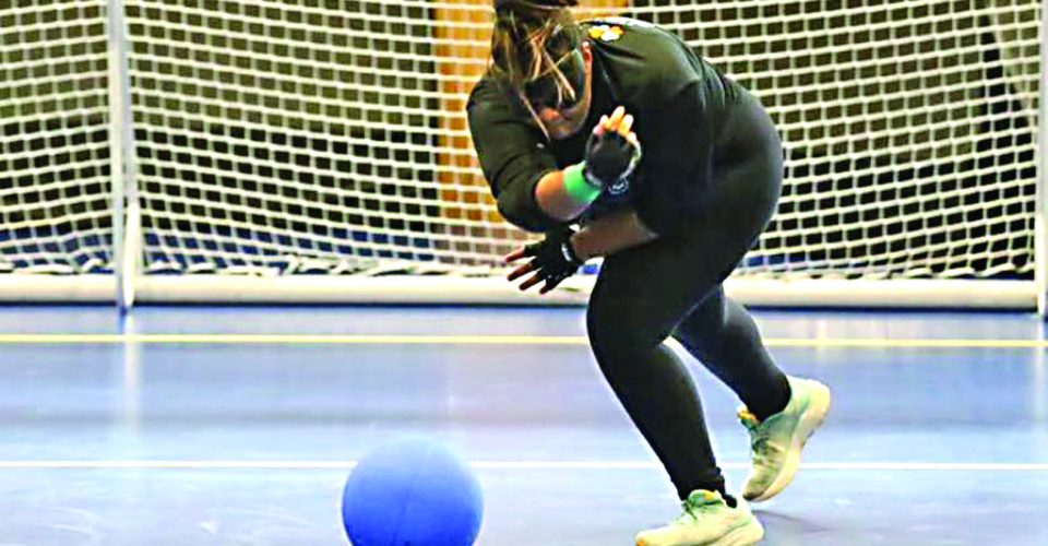 Grazi Mendes em treinamento no CT Paralímpico, em SP - Foto: Reprodução