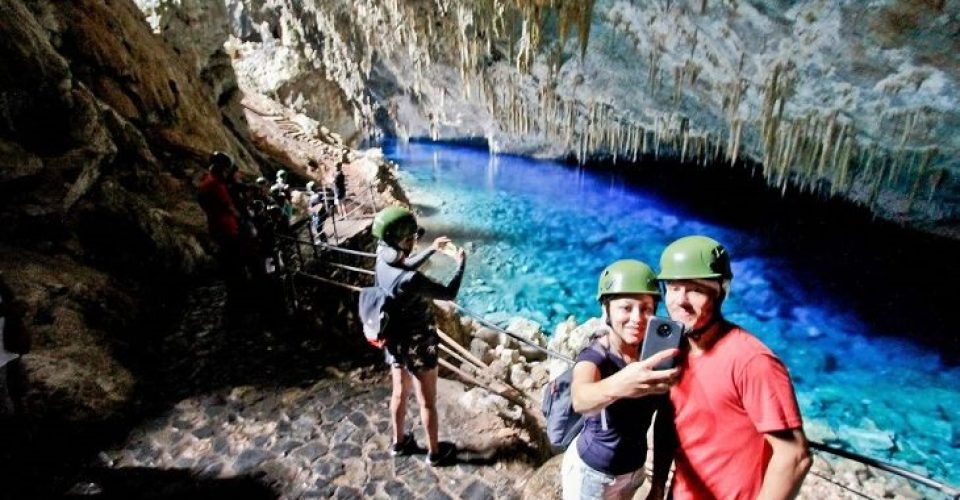 gruta do lago azul turismo bonito ms