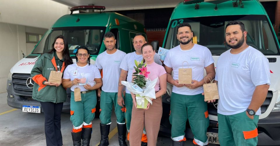 Gesto simples emocionou a equipe que cuidou de Carlos Sugui com carinho - Foto: divulgação