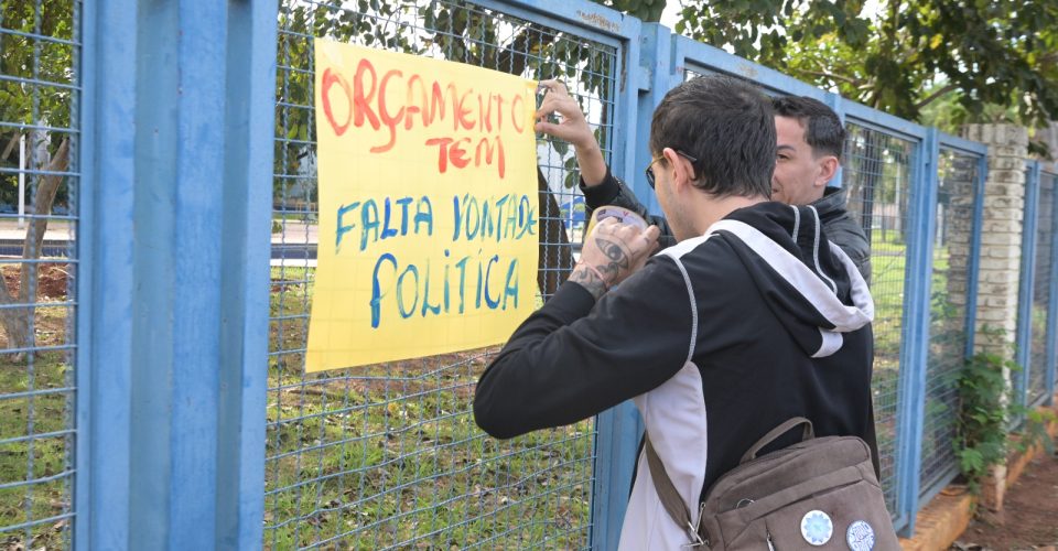 Para os manifestantes, o Horto mantém viva a memória afetiva e urbana da Capital - Foto: Nilson Figueiredo