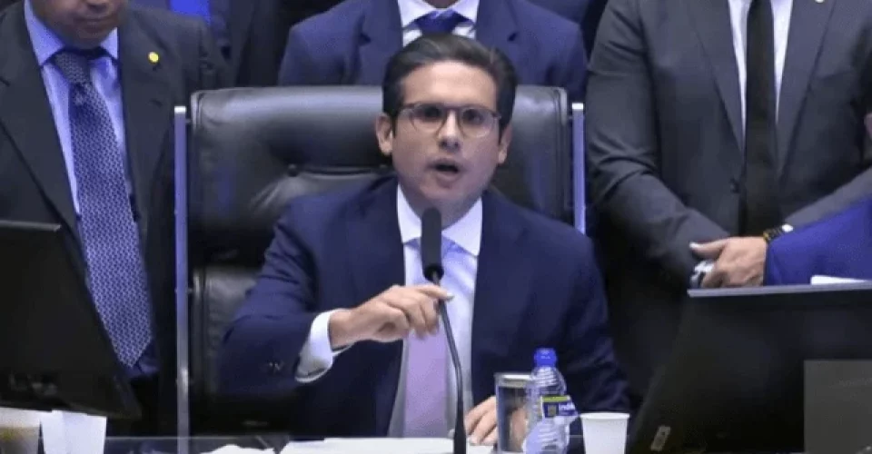 Hugo Motta durante abertura dos trabalhos na Câmara dos Deputados - Foto: reprodução TV Câmara