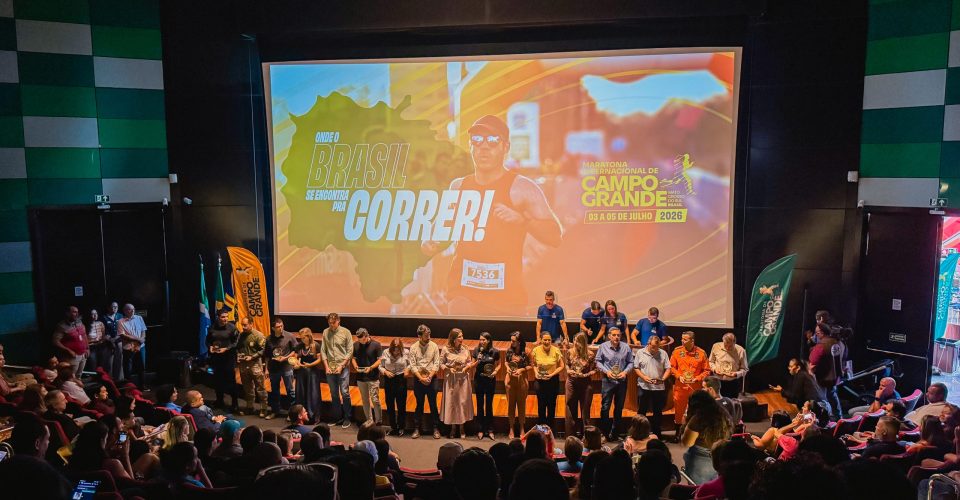 Bioparque Pantanal, ontem (23), em lançamento da Maratona de Campo Grande - Foto: Leticia Aiko/Divulgação