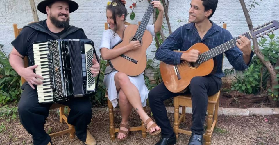 Júlio Borba, Marina Mar  e Marcelus Anderson - Foto: Reprodução