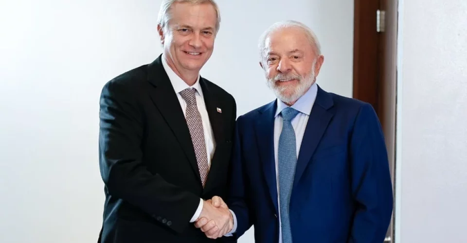 Presidente eleito do Chile, José Antonio Kast e Lula - Foto: reprodução