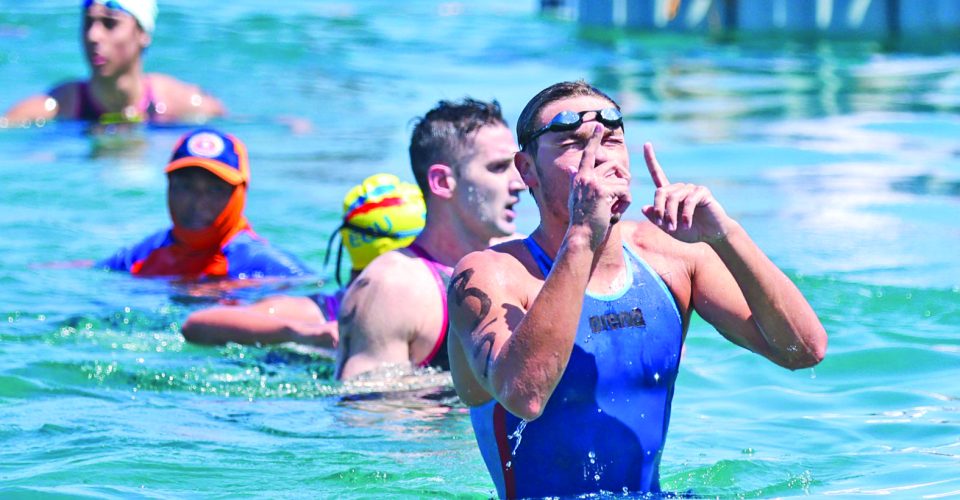 Luiz Felipe Loureiro disputa quatro provas em águas abertas e carrega a bandeira de MS no principal evento da modalidad - Foto: William Lucas/COB