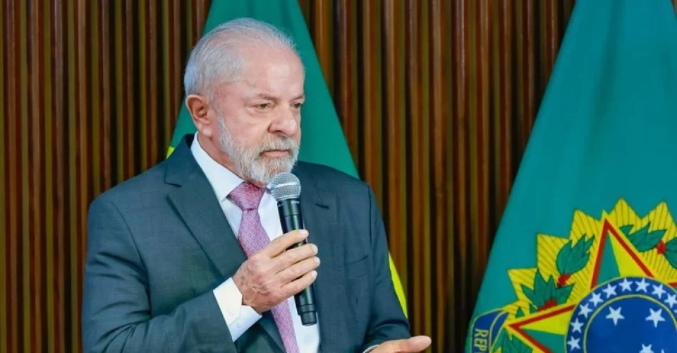 Presidente Lula discursa em reunião ministerial - Foto: divulgação/Ricardo Stuckert/PR