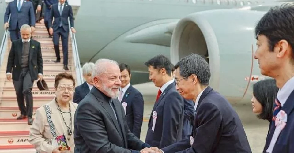 Lula foi recebido por autoridades no Japão - Foto: Ricardo Stuckert