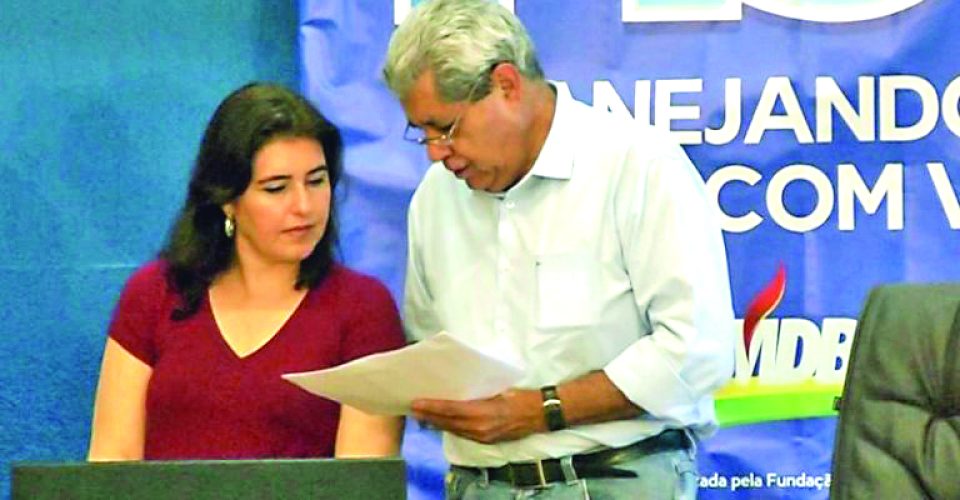 MDB Simone Tebet está alinhada com reeleição de Lula e André Puccinelli com a Direita - Foto: Arquivo