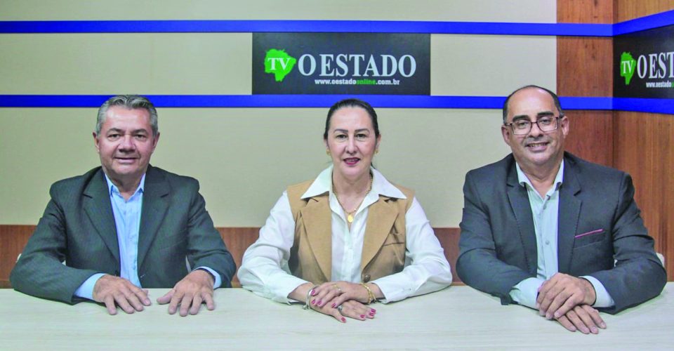 Comanda da Câmara de Jardim tem vice-presidente, Sargento Jota Pereira, a presidente Tereza Moreira e 1º secretário, Jaime Echeverria - Foto: Marcos Maluf