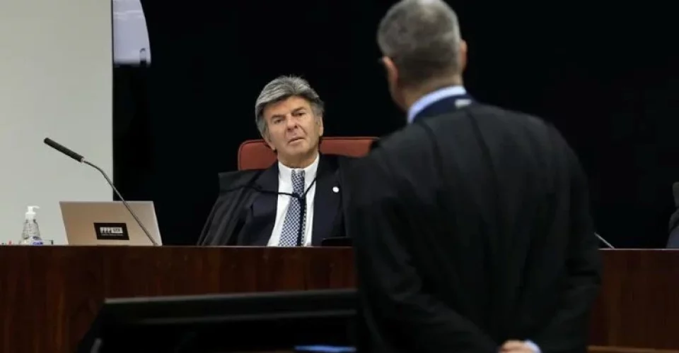 Ministro Luiz Fux durante sessão da Primeira Turma - Foto: Rosinei Coutinho/STF
