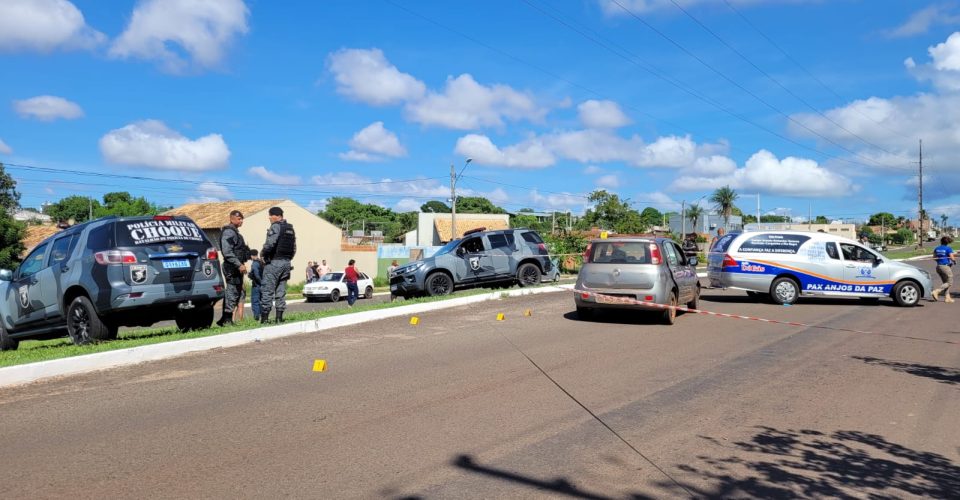 Local Onde ocorreu o crime (Foto: Reprodução)