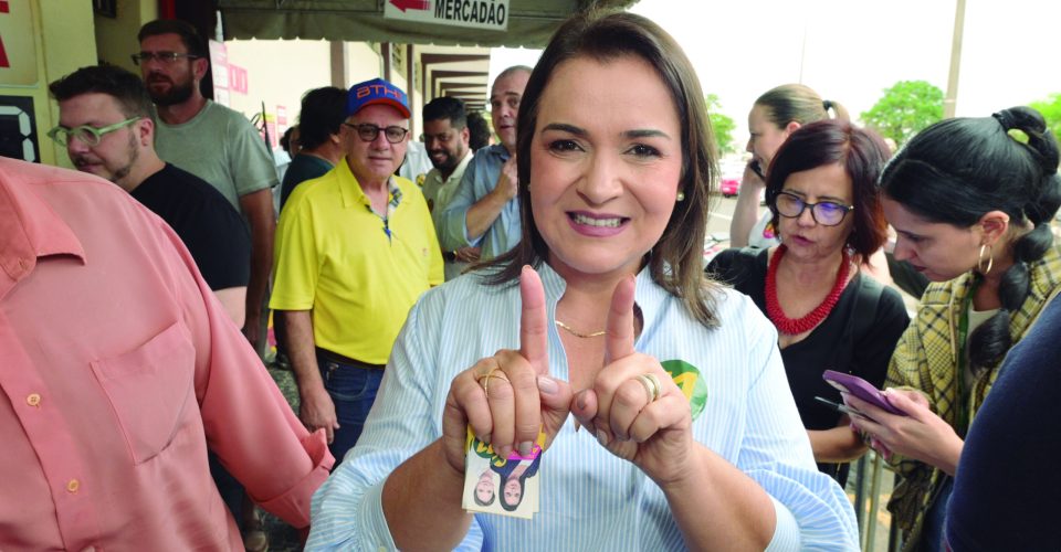 Prefeita Adriane Lopes segue na liderança de votos, restando três dias para eleição - Foto: Nilson Figueiredo