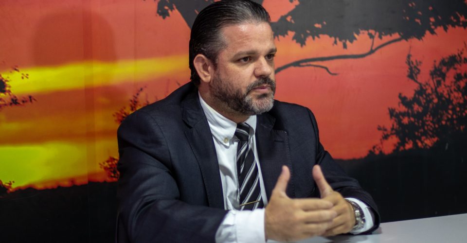 Legenda: O pré-candidato do MDB diz que negociação será chave para aprovação de projetos - Foto: Cayo Cruz