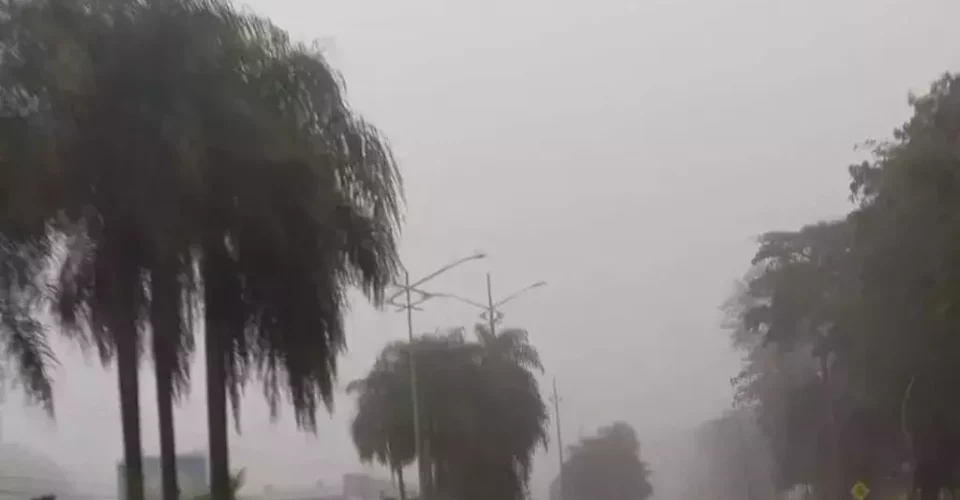 Neblina em Ponta Porã - Foto: reprodução/redes sociais