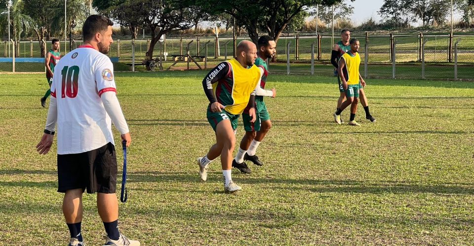 Com elenco formado, grupo ajusta últimos detalhes para a partida que coloca time no
gramado após uma década.|Foto: Danielle Mugarte/Assessoria