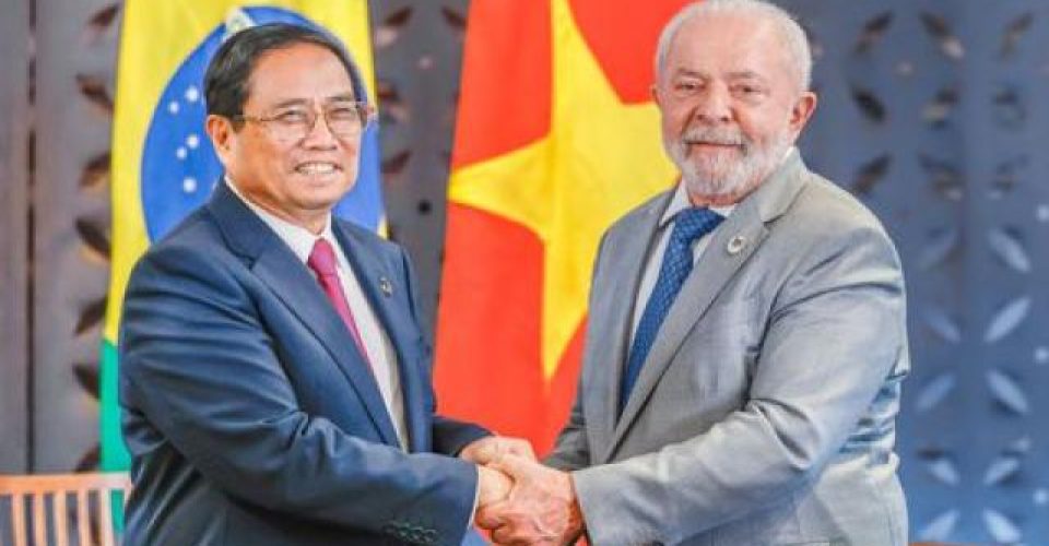 Pham Minh Chính terá agenda com Lula; foco do encontro são acordos de cooperação.| Foto:SBT News/Reprodução