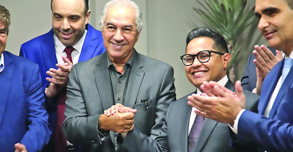 Reinaldo Azambuja esteve em visita aos vereadores nesta terça-feira - Foto: Divulgação