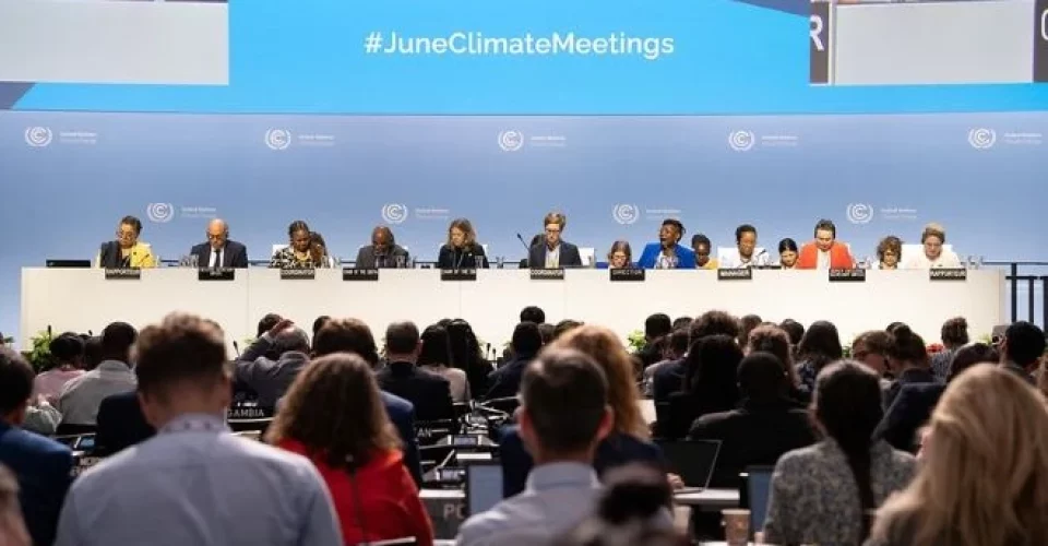 Sessão plenária de encerramento das Reuniões Climáticas de Junho em Bonn, na Alemanha -Foto: Lara Murillo/UN Climate Change