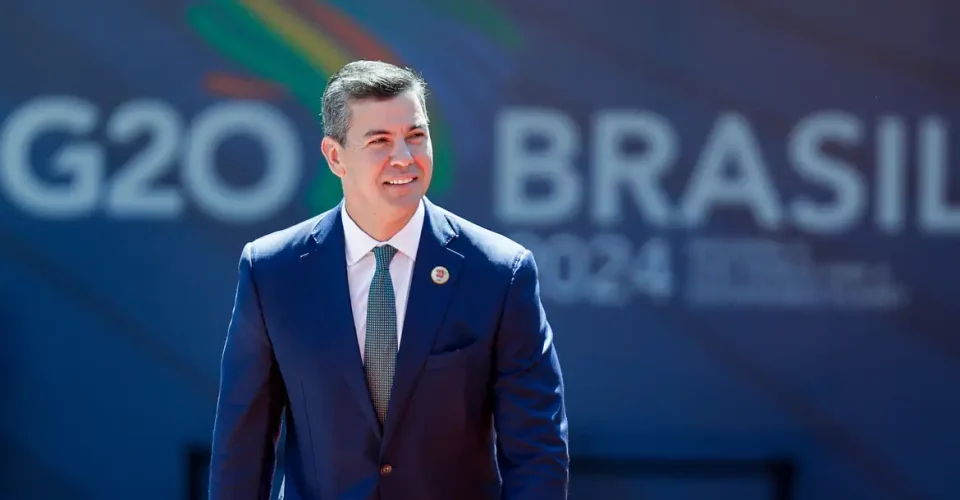 Santiago Peña - Foto: Ricardo Stuckert/PR