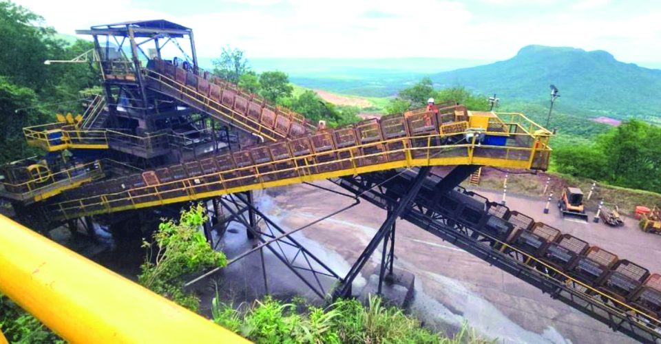 Mineração de ferro em Corumbá, distante 427 quilômetros de Campo Grande - Foto: Semadesc